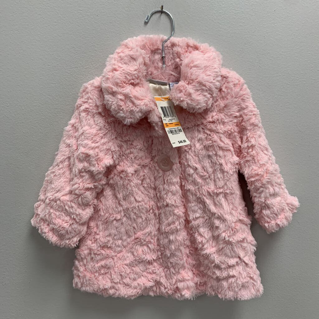 12M: Greendog Faux Fur Jacket NWT