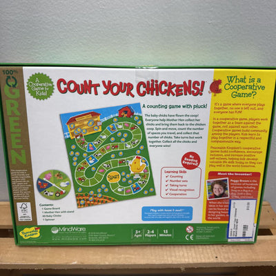 Count Your Chickens! Board Game NEW