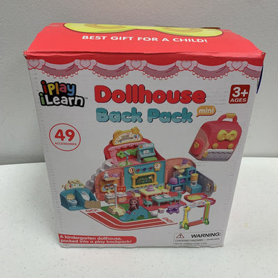 iPlay iLearn Dollhouse Back Pack