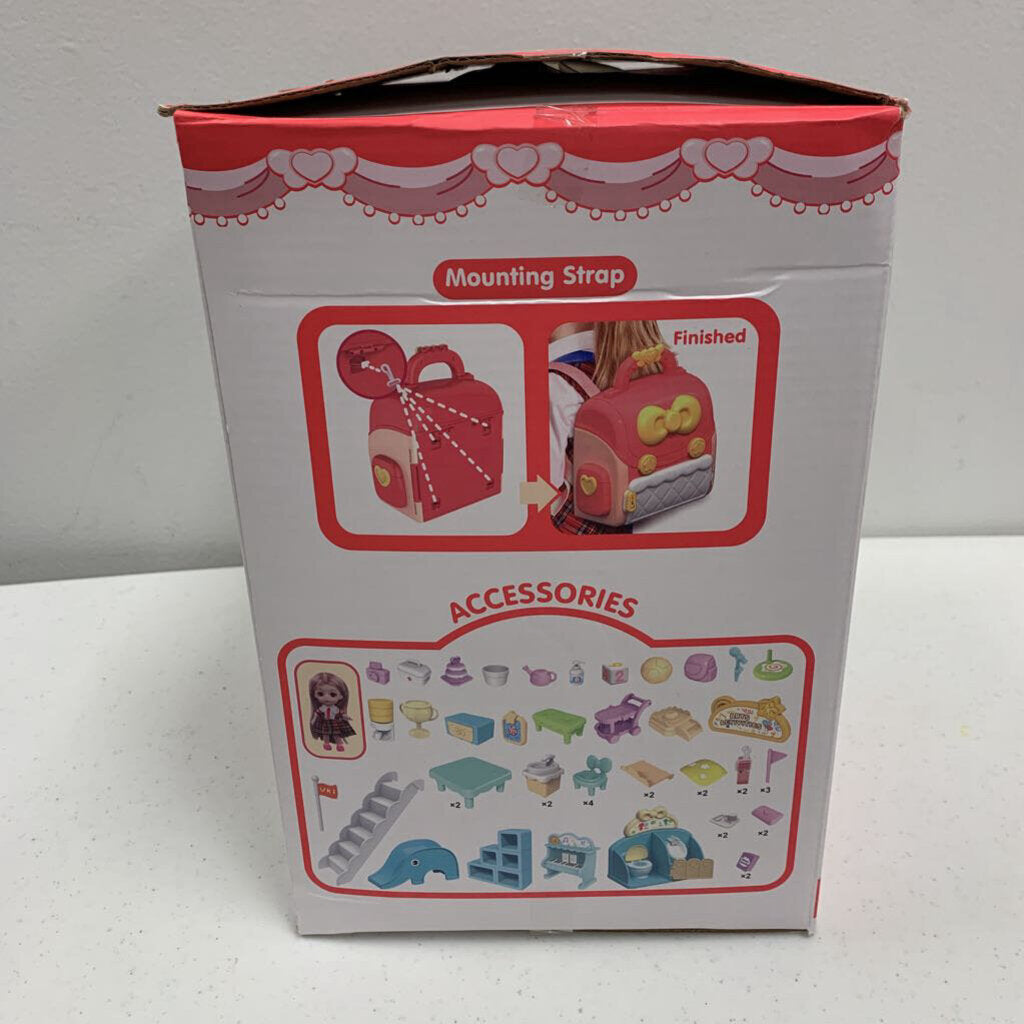 iPlay iLearn Dollhouse Back Pack