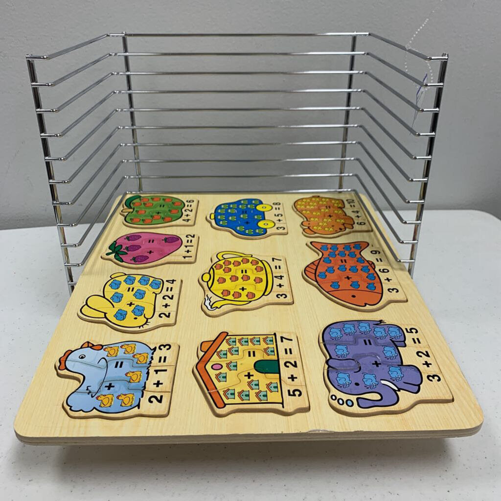 Melissa & Doug Puzzle Rack