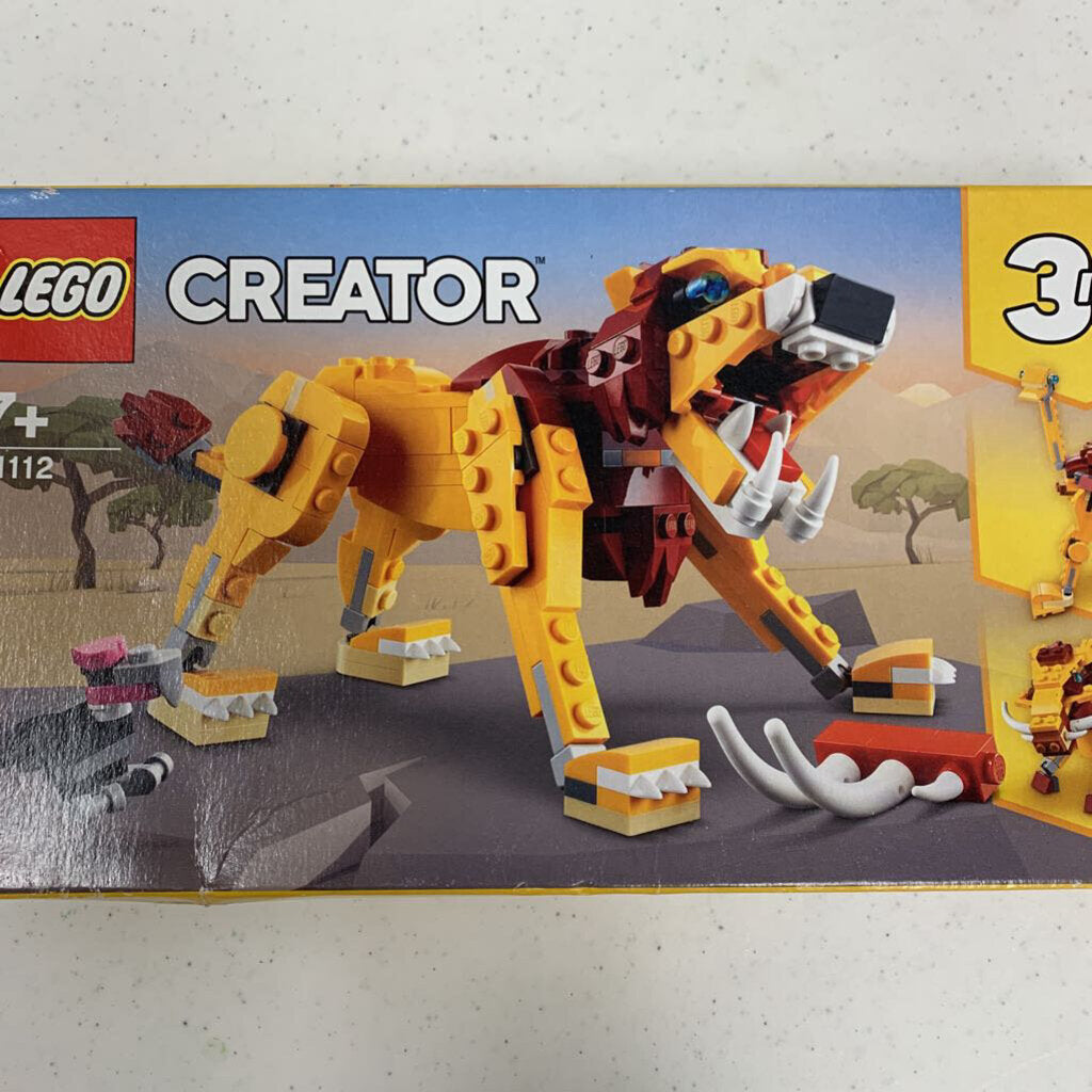 Lego Creator 3-in-1 Wild Lion 31112