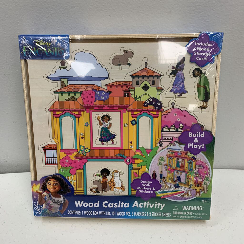 Disney Encanto Wood Casita Activity NWT