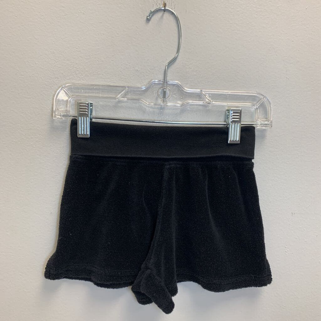 7-8: So Nikki fold over waist terry shorts