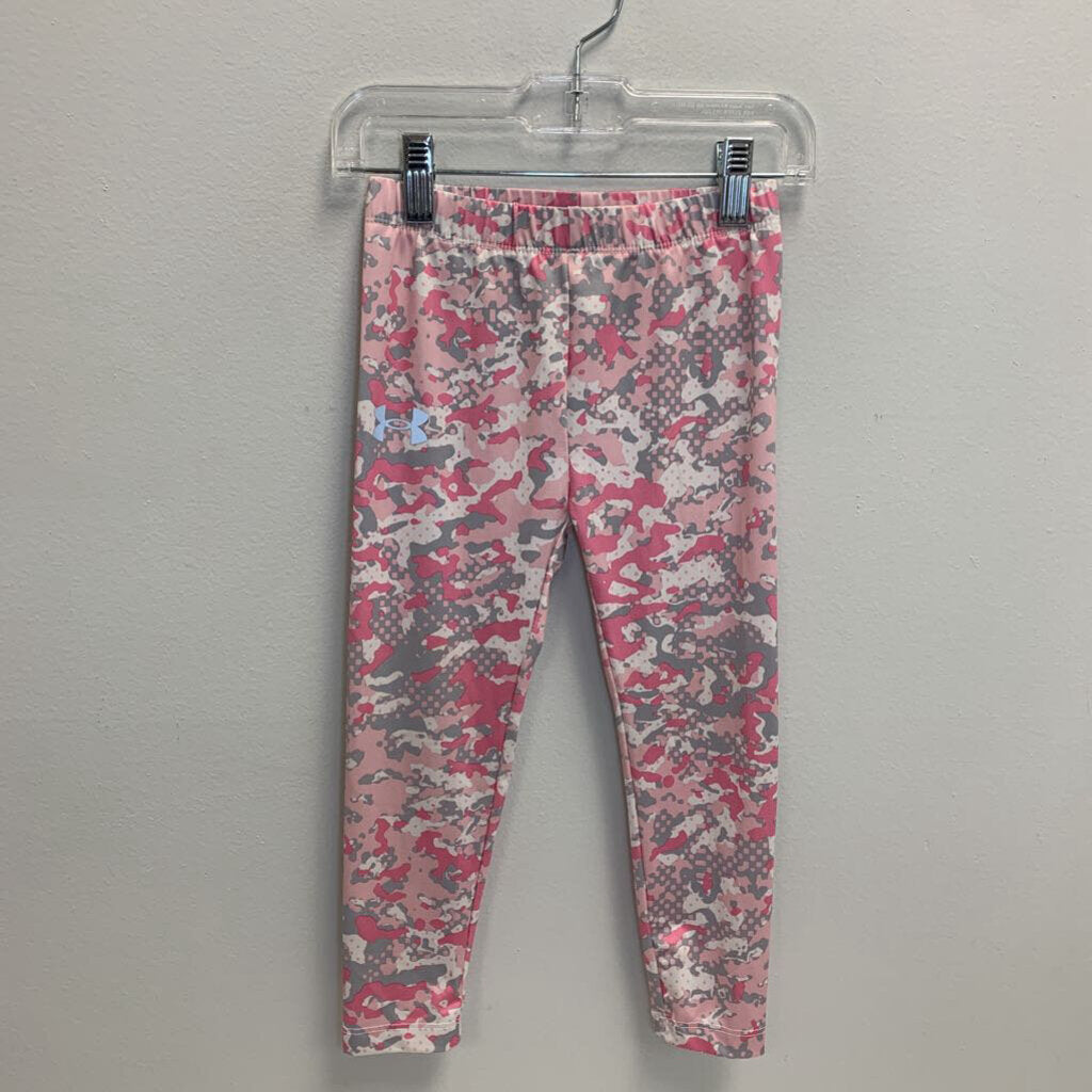 4T: Under Armour Pink Camo Leggings
