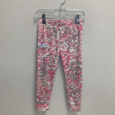 4T: Under Armour Pink Camo Leggings