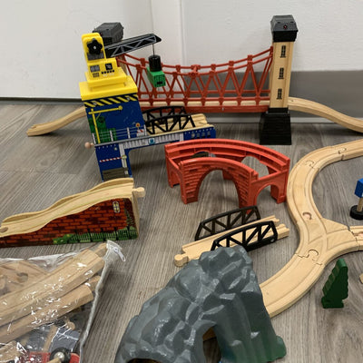 Imaginarium Mountain Rock Train Table Set Plus Additional Pieces As Shown (Table not included)