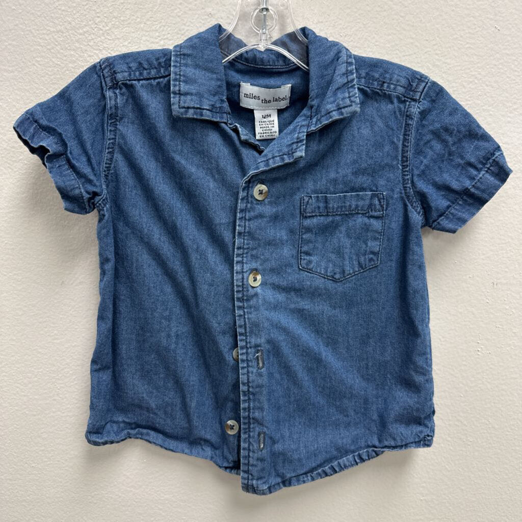 12M: Miles the Label Chambray Shirt