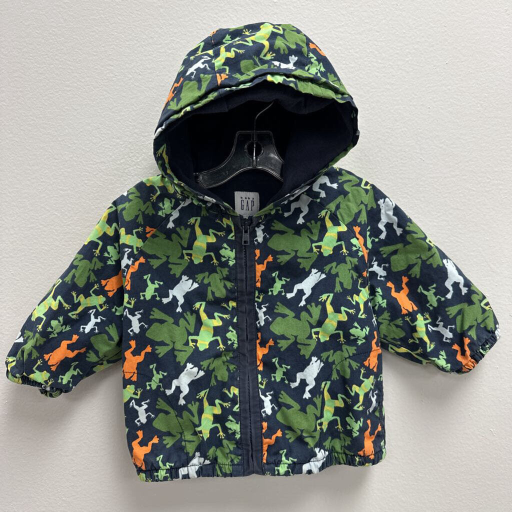 3-6M: Baby Gap Frog Print Jacket