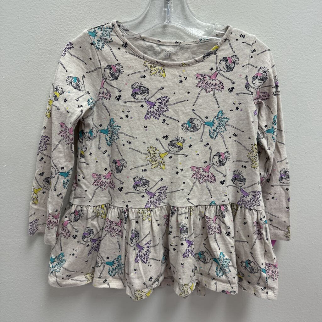 4: Baby Gap ballerina print ruffle dress