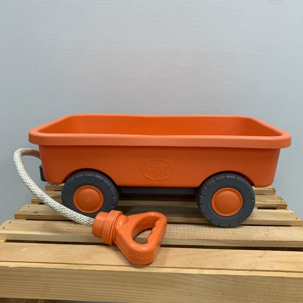 Green Toys pull wagon