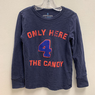 4-5: Crewcuts Only Here 4 the Candy t-shirt AS IS