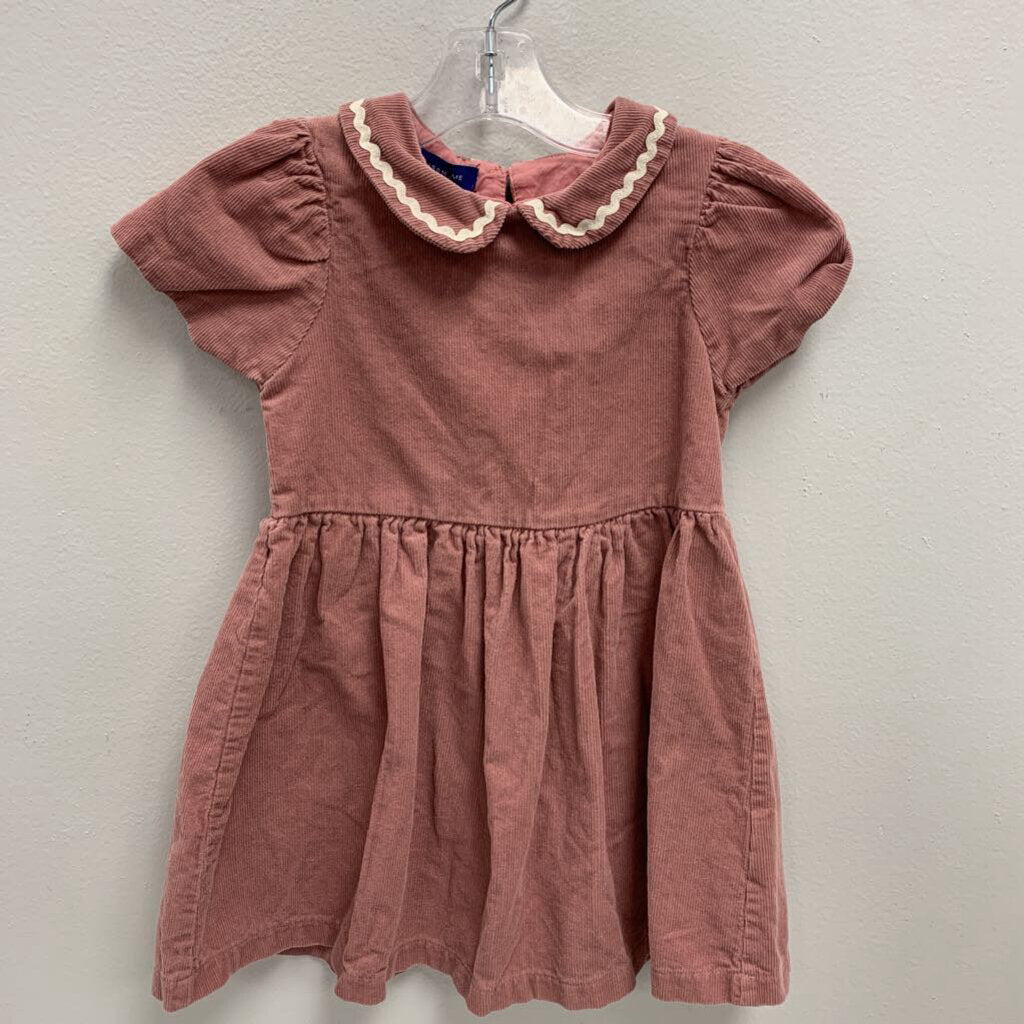 4Y: Maison Me corduroy collared dress