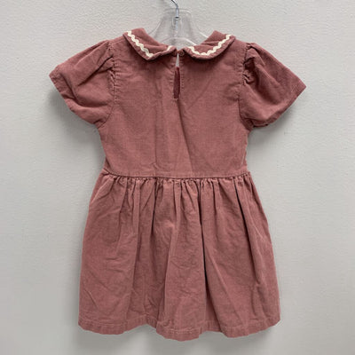 4Y: Maison Me corduroy collared dress