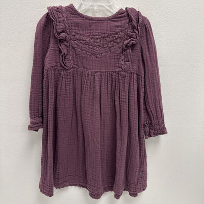 4: Bonton ruffle dress w/ eyelet bodice detail
