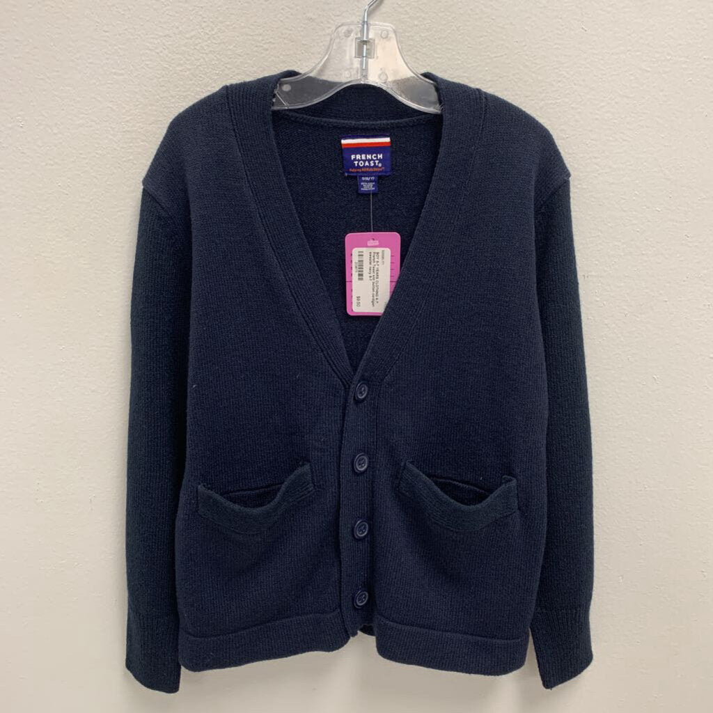 6-7: French Toast knit button cardigan sweater