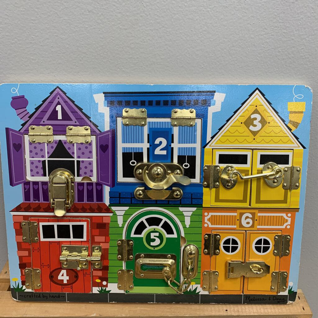 Melissa & Doug Latches Board