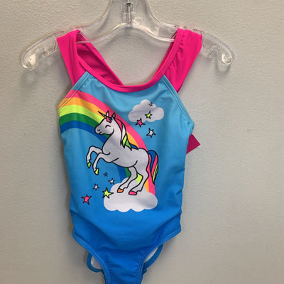 2/3: Rainbow Unicorn Swimsuit