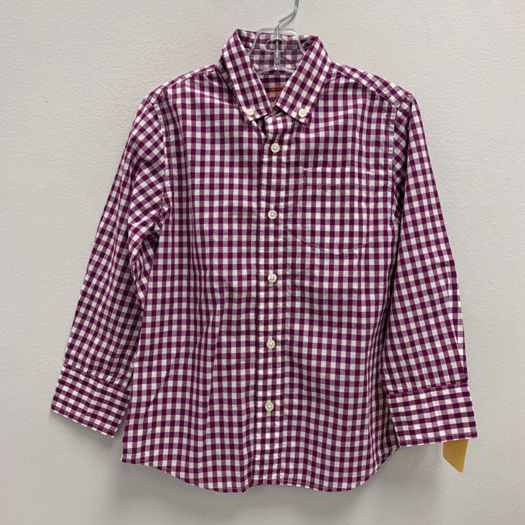 4-5: Crewcuts plaid collared shirt