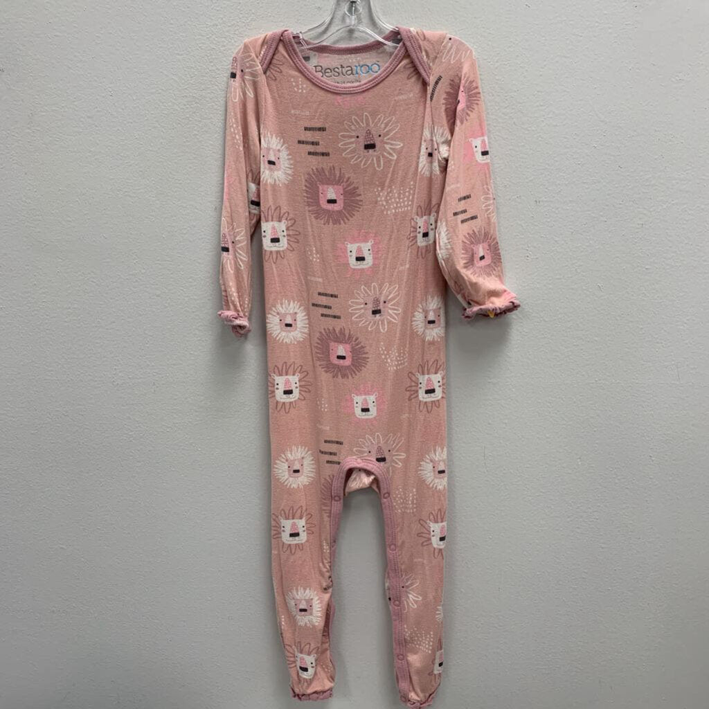 18-24M: Lion face print sleeper