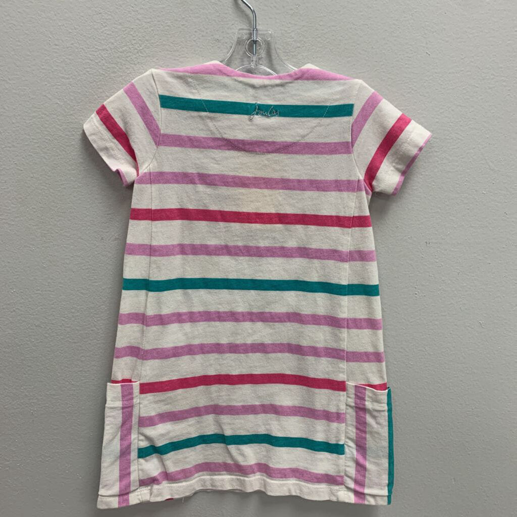 2Y: Joules Clothing striped shift dress w/ pockets