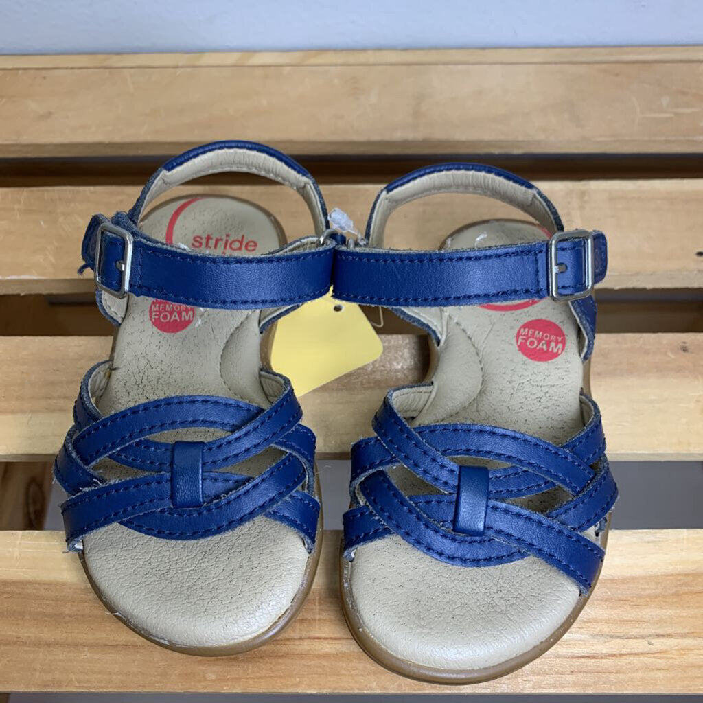 5.5: Stride Rite Memory Foam Leather Sandals