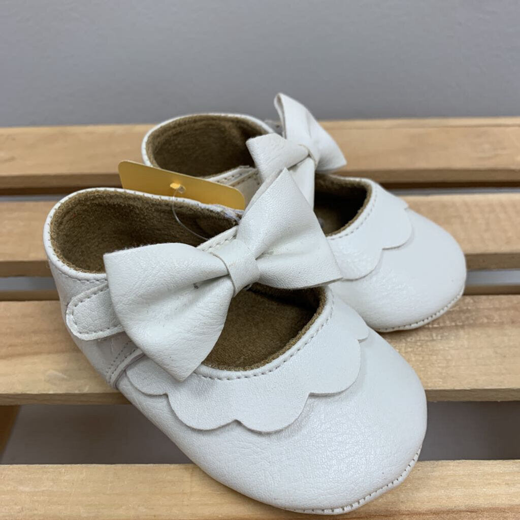 2: White Bow Mary Janes