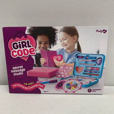 Girl Code Secret Message Studio NIB