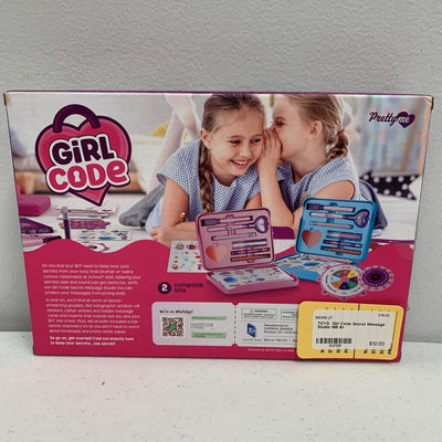 Girl Code Secret Message Studio NIB