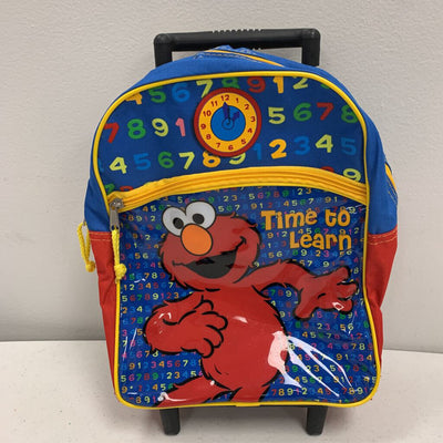 Sesame Street Elmo Rolling Backpack