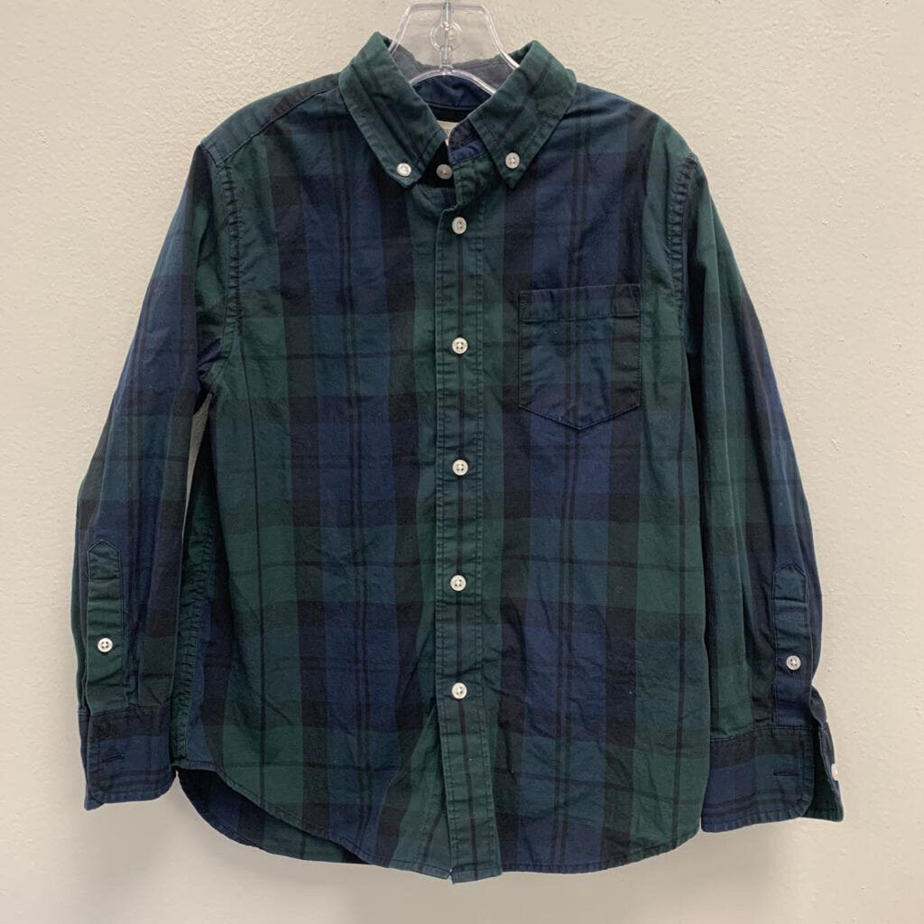 6-7: Crewcuts Plaid Collared Shirt