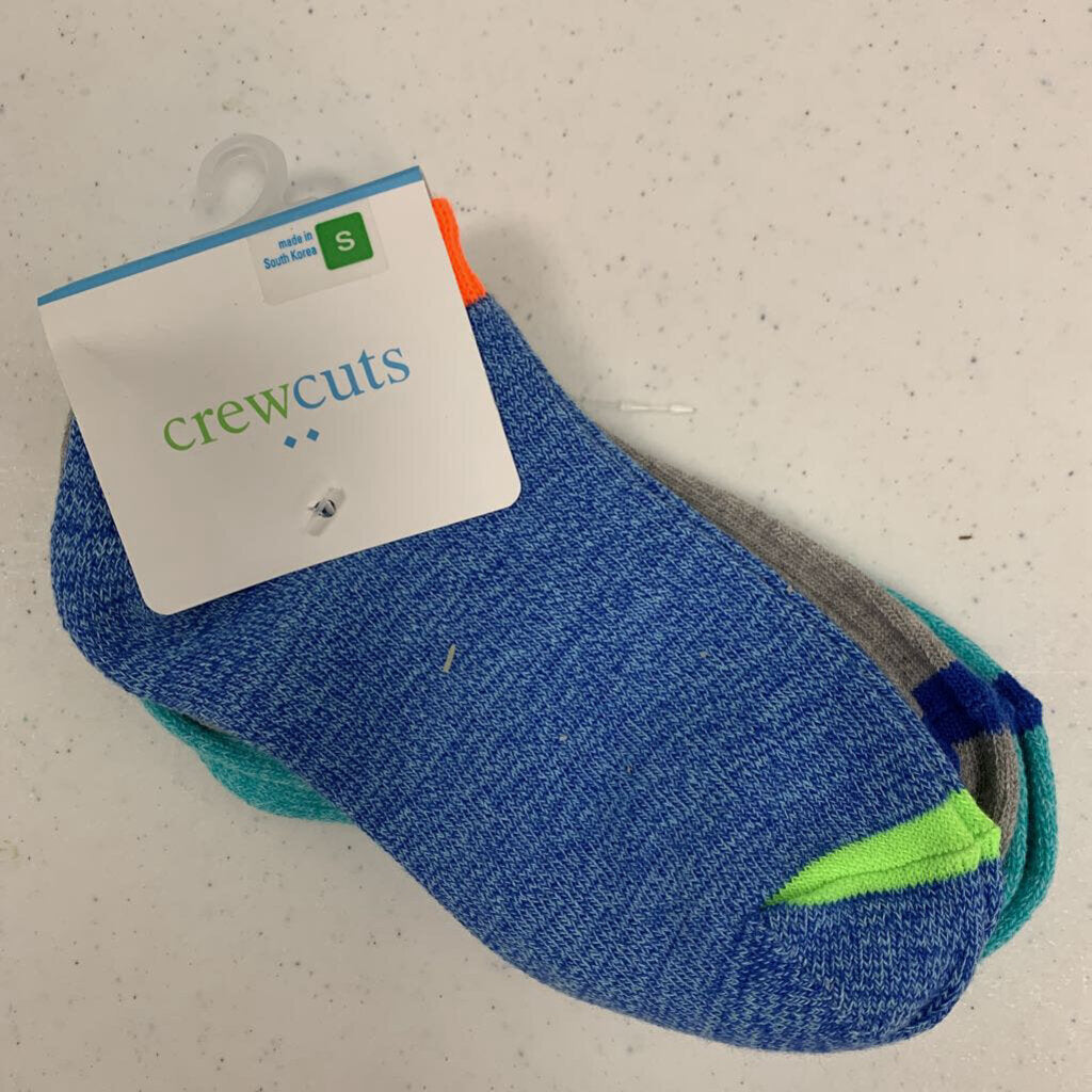 S: Crewcuts Crew Socks (size 8-12) NWT