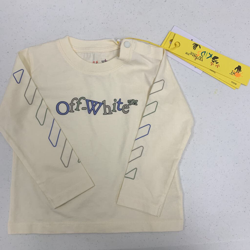 18M: Off White Kids Logo T-shirt NWT