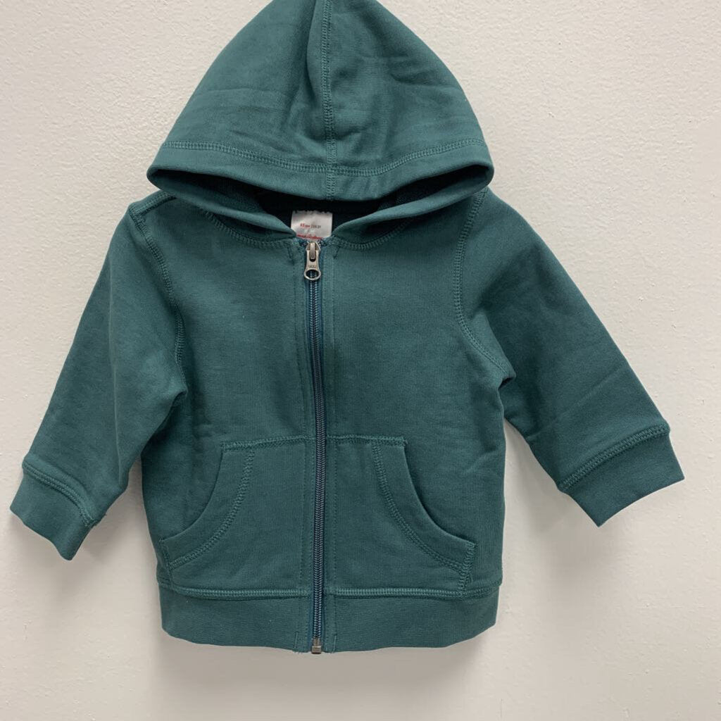 2T: Hanna Andersson zippered hoodie