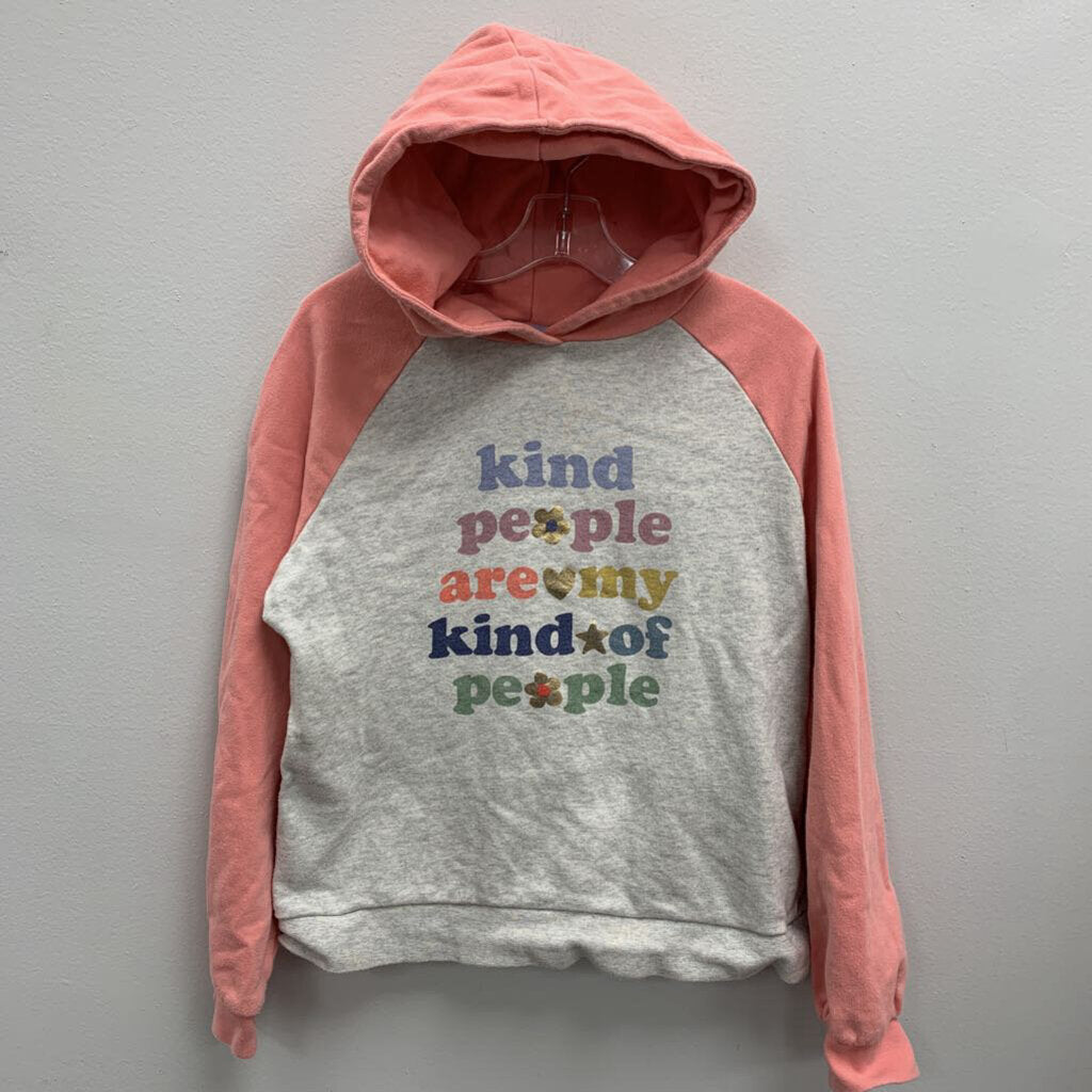 11-12Y: Mini Boden Kind People Hoodie