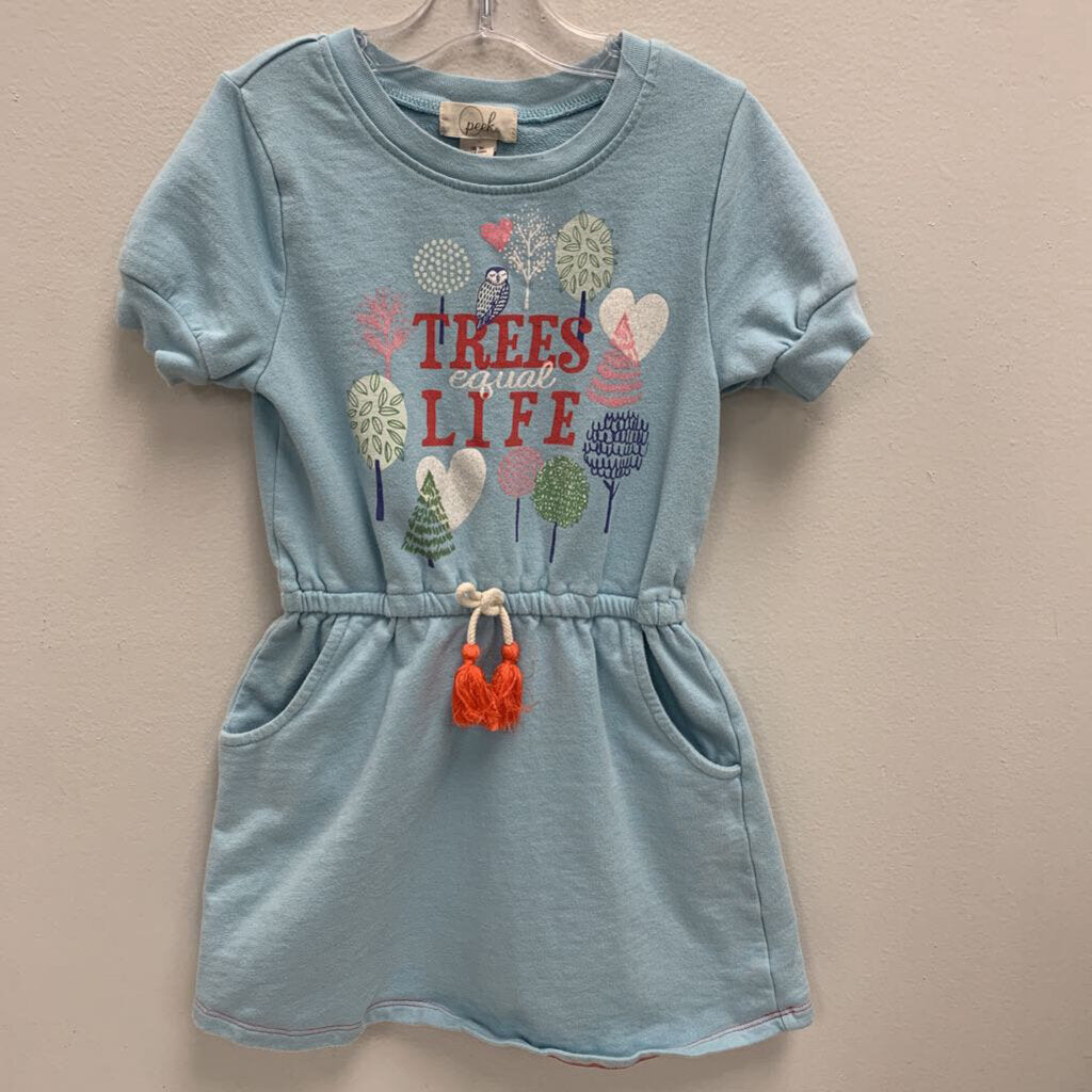 6/7: Peek Tree equals Life Sweatshirt Dress