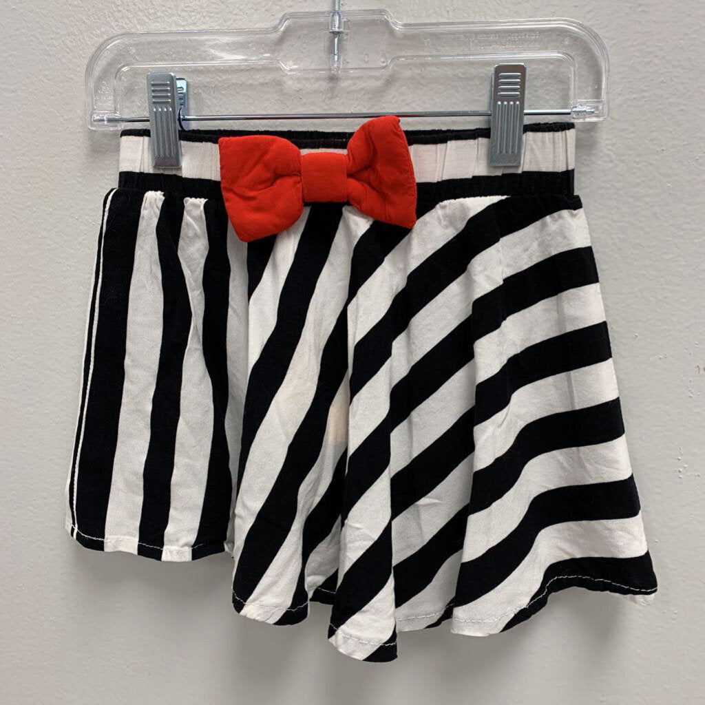 7-8: Wauw Capow Striped Bow Skirt AS IS