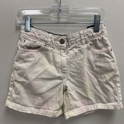 6: Stella McCartney Tie Dye Denim Shorts w/ Adjustable Waist AS IS