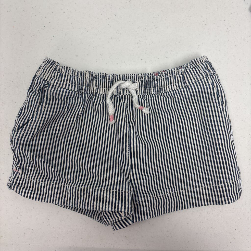 6Y: Mini Boden Striped Drawstring Shorts