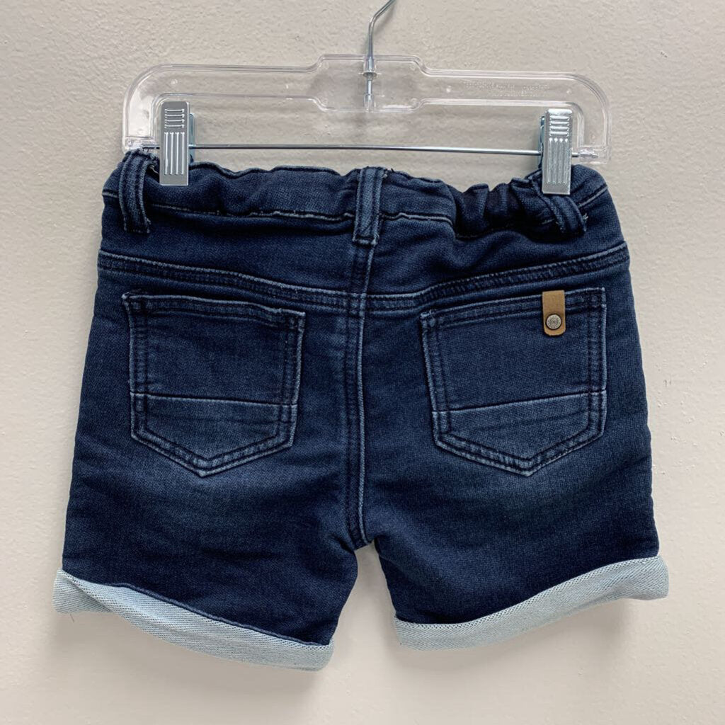 6: Minymo Stretch Denim Drawstring Shorts