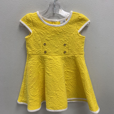 18-24M: Janie and Jack embossed cap sleeves dress