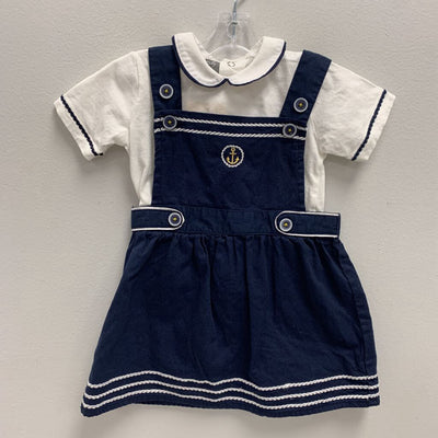 6-9M: Rock a Bye Baby Anchor jumper + t-shirt