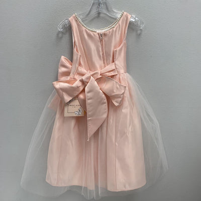 3: Sweet Kids satin + pearl special occasion dress NWT AS IS