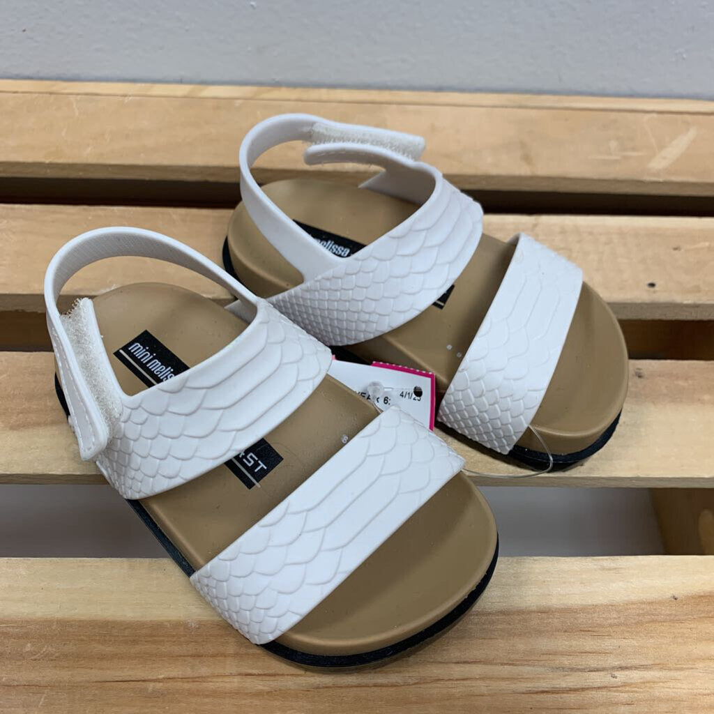 6: Mini Melissa + Baja East rubber sandals NWOT