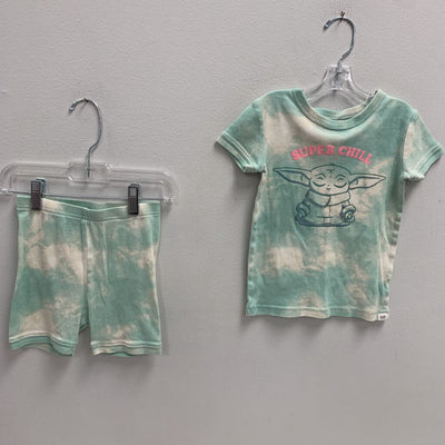 5: Baby Gap Star Wars Grogu Shortie Pajama Set