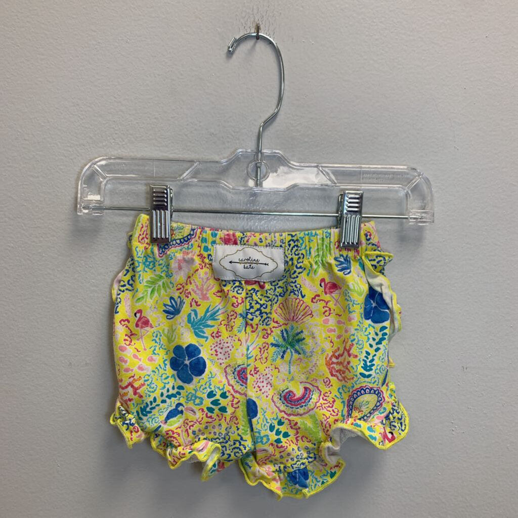 3T: Tropical Ruffle Shorts