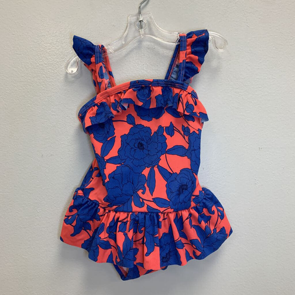 12-18M: Floral Swimsuit