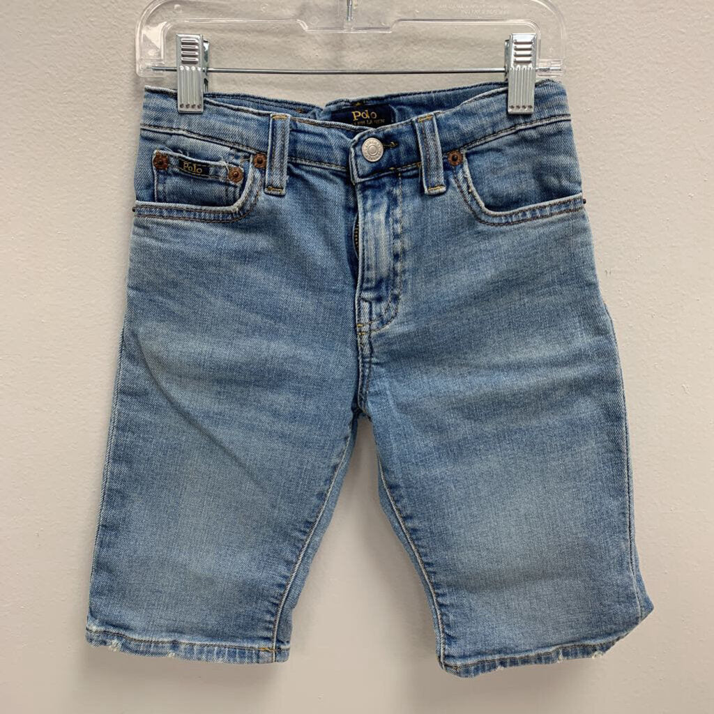 7: Denim Shorts w/ Adjustable Waist