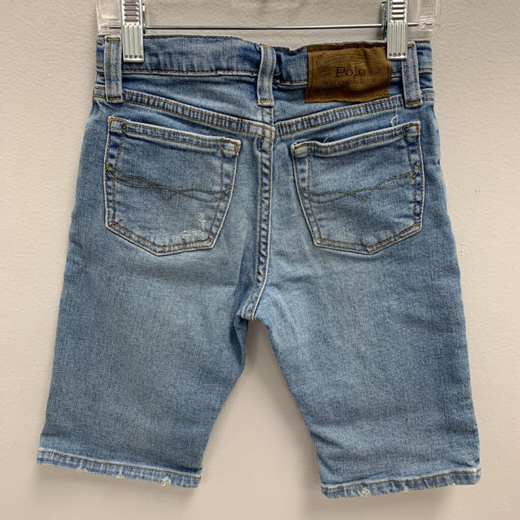 7: Denim Shorts w/ Adjustable Waist