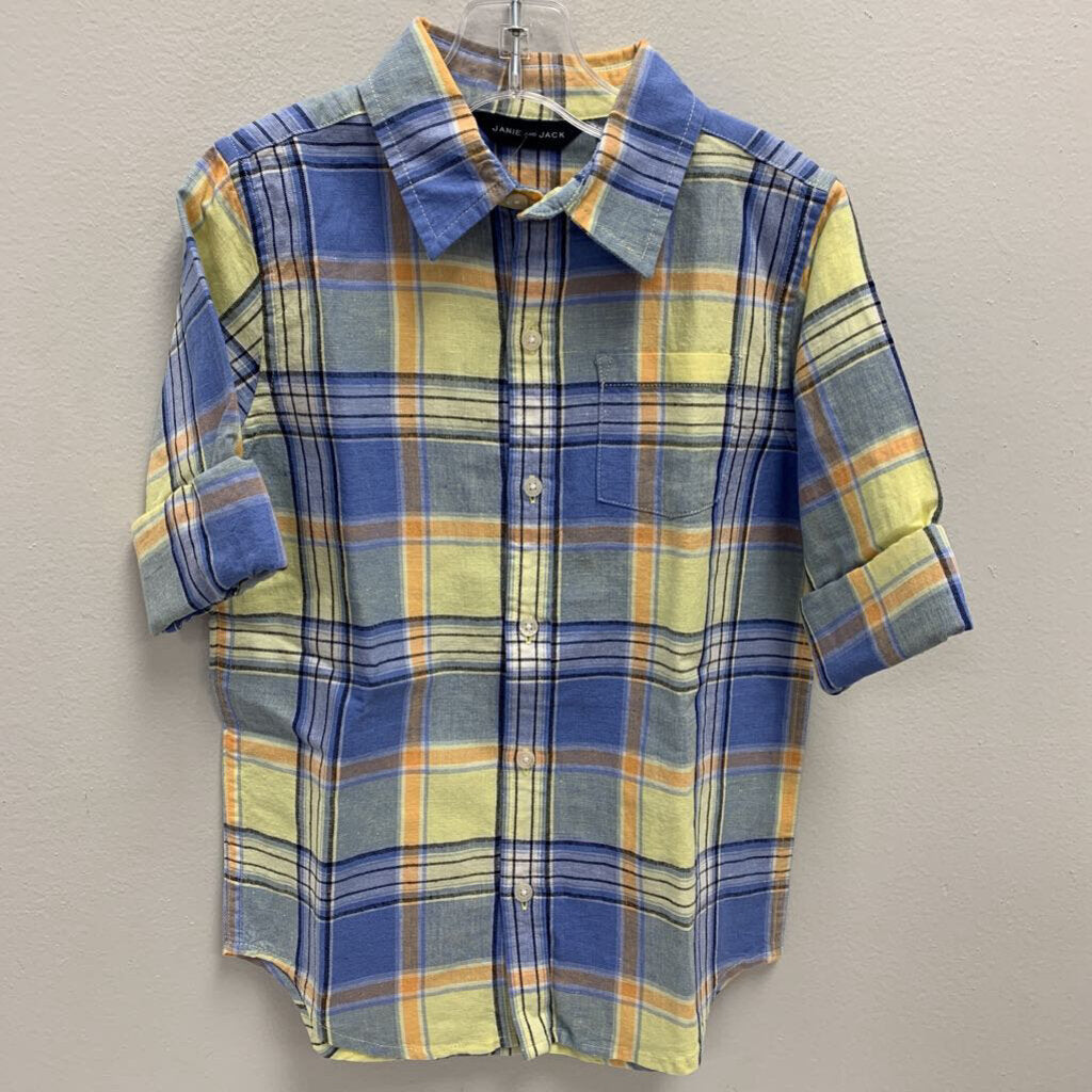 6: Plaid Collared Shirt